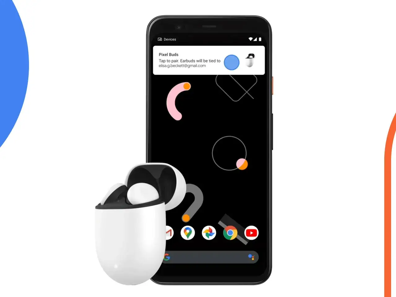 Pixel Buds parują się z telefonem z Androidem. Sprawdź, czy airpods działają z androidem, łącząc je z urządzeniem.